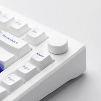 Akko MOD 007B PC Blue White Multi-Modes Hot-Swappable Mechanical Keyboard (Akko V3 Piano Pro Switch)