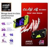 MSI Claw A8 BZ2EM-023PH (Neon Green) 8" FHD+ (1920x1200) 120Hz Ryzen Z2 Extreme 24GB/1TB SSD AMD Win11