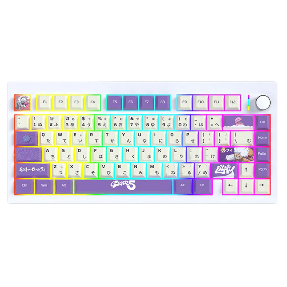 Fantech MK921 MAXFIT8 Tri-Mode Gaming Keyboard One Piece Edition Luffy Gear 5