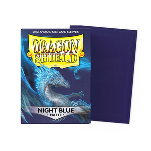 Dragon Shield Matte Sleeves 100CT (Night Blue)