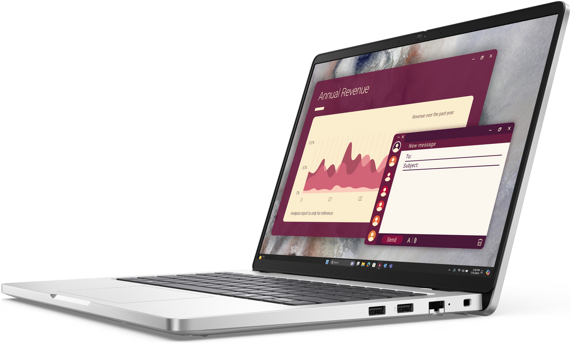 Dell Pro 14 Plus PB14250 14" FHD+ IPS Intel Core Ultra 7 255U 32GB DDR5 RAM /1TB SSD Intel Graphics Win11 Pro