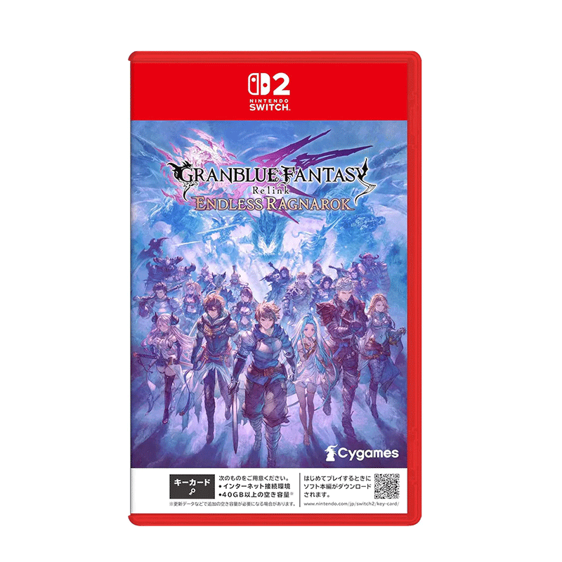 [PRE-ORDER] Nintendo Switch 2 GRANBLUE FANTASY: Relink - Endless Ragnarok (Game Key Card) (ASI)