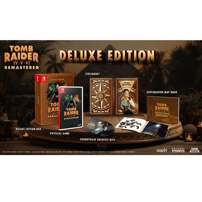 Nintendo Switch Tomb Raider IV-VI Remastered Starring Lara Croft Deluxe Edition (EU)