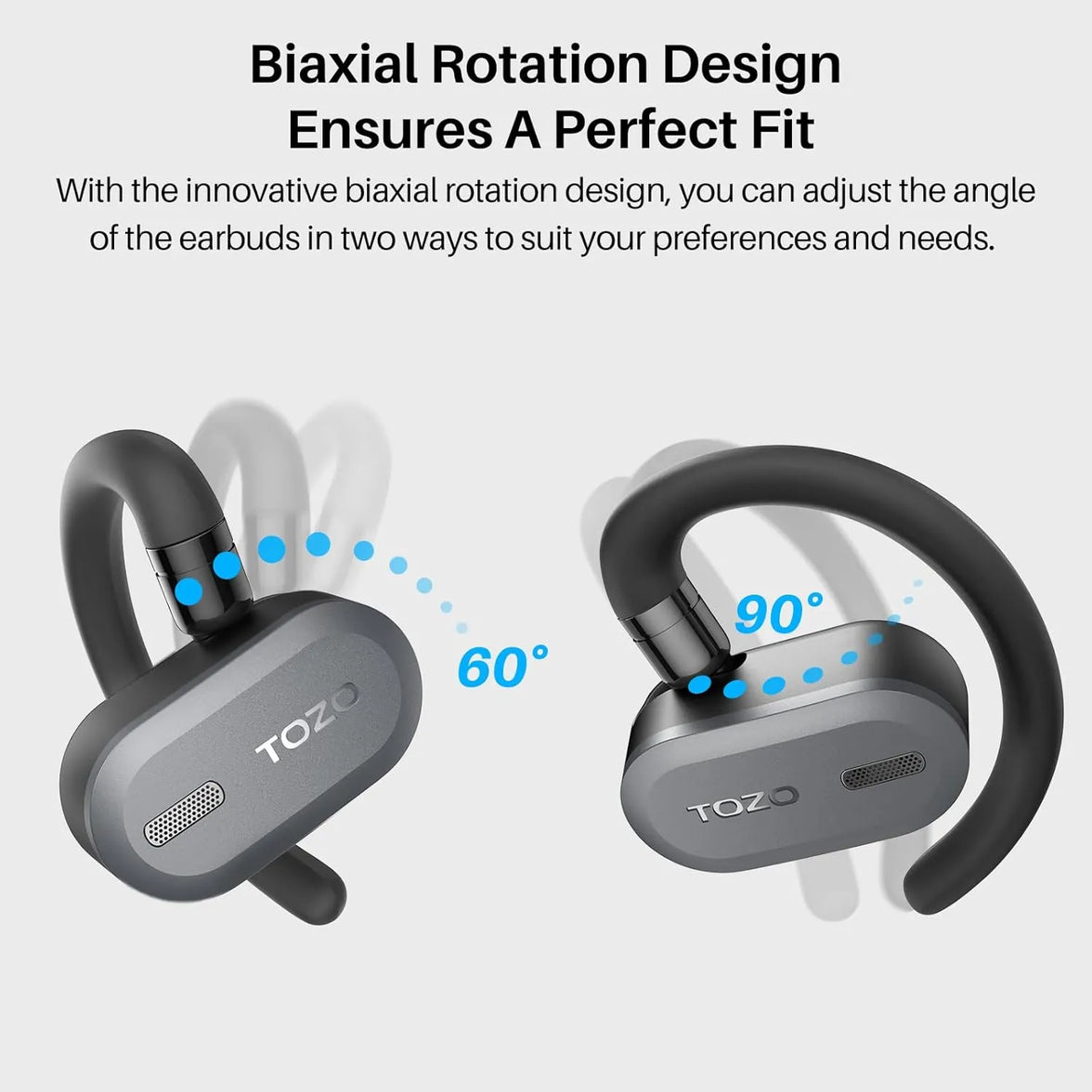 TOZO TWS Earbuds Open Buds