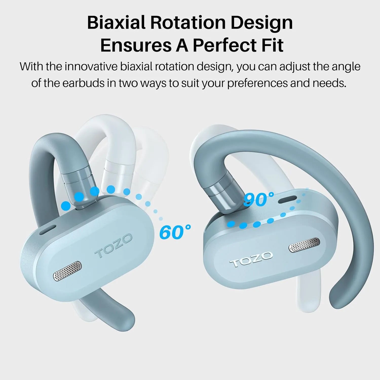 TOZO TWS Earbuds Open Buds