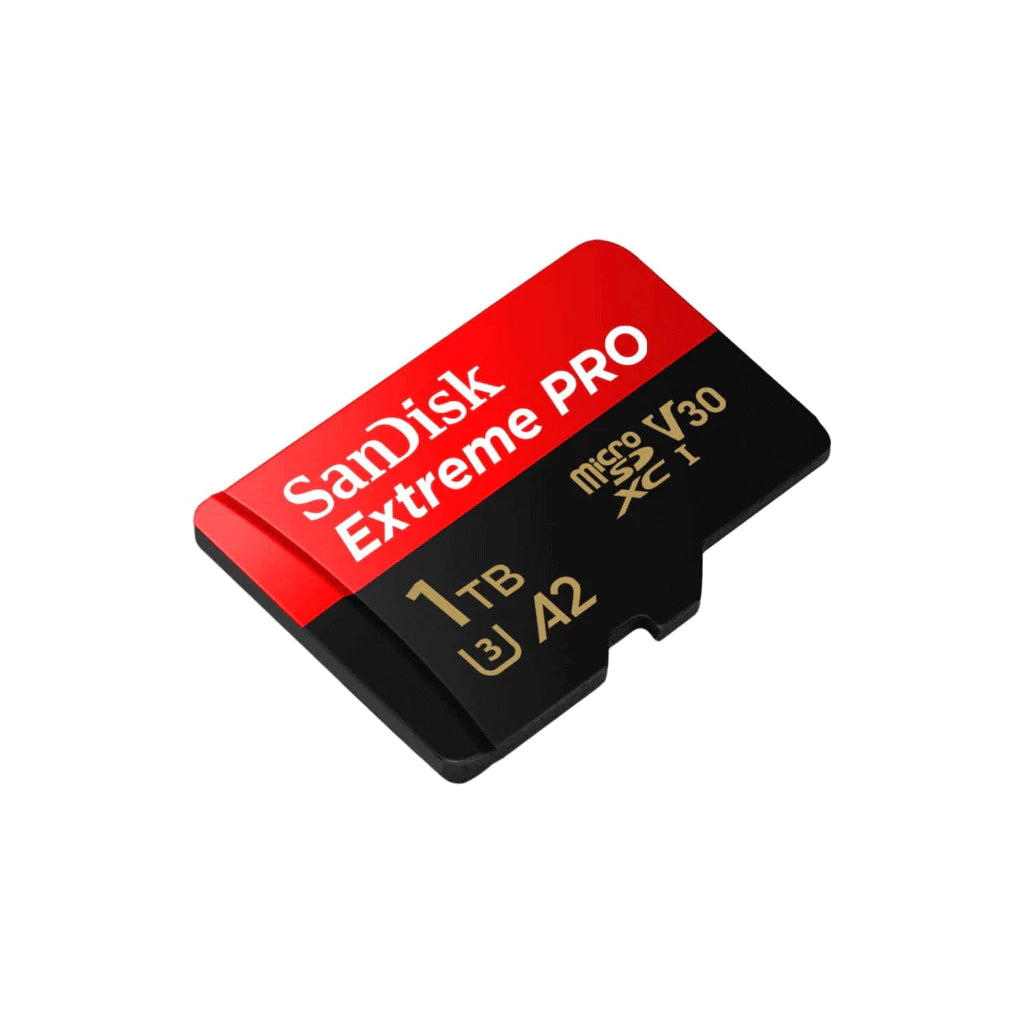 SanDisk Extreme PRO SDSQXCD MicroSDXC A2 UHSI 200MBs w/ Adapter 1TB