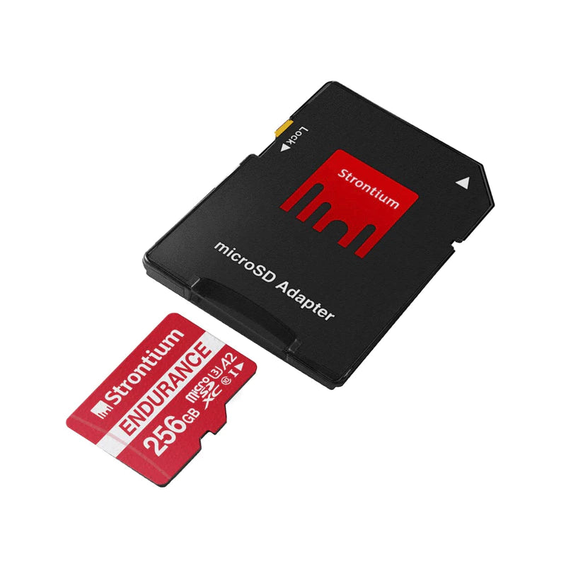 Strontium MSD Nitro Plus ENDR SRP256GTFU3ES w/ Adapter 256GB