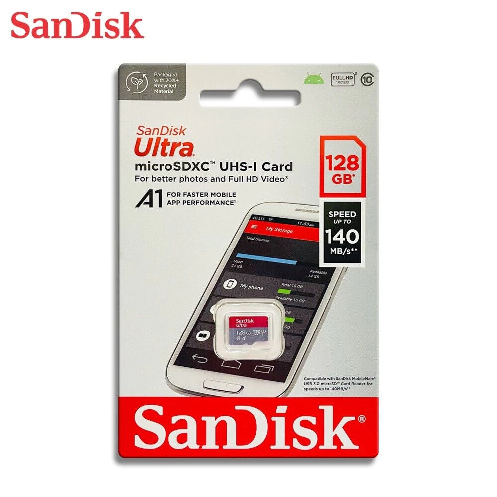 SanDisk Ultra microSD A1 series UHS-I Card  (SDSQUAB)