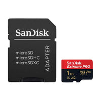 SanDisk Extreme PRO SDSQXCD MicroSDXC A2 UHSI 200MBs w/ Adapter 1TB