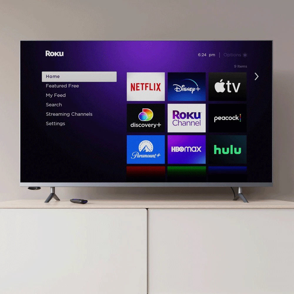 Roku Express 3960R 2022 Streaming Media Player with Remote (no TV Control) Black
