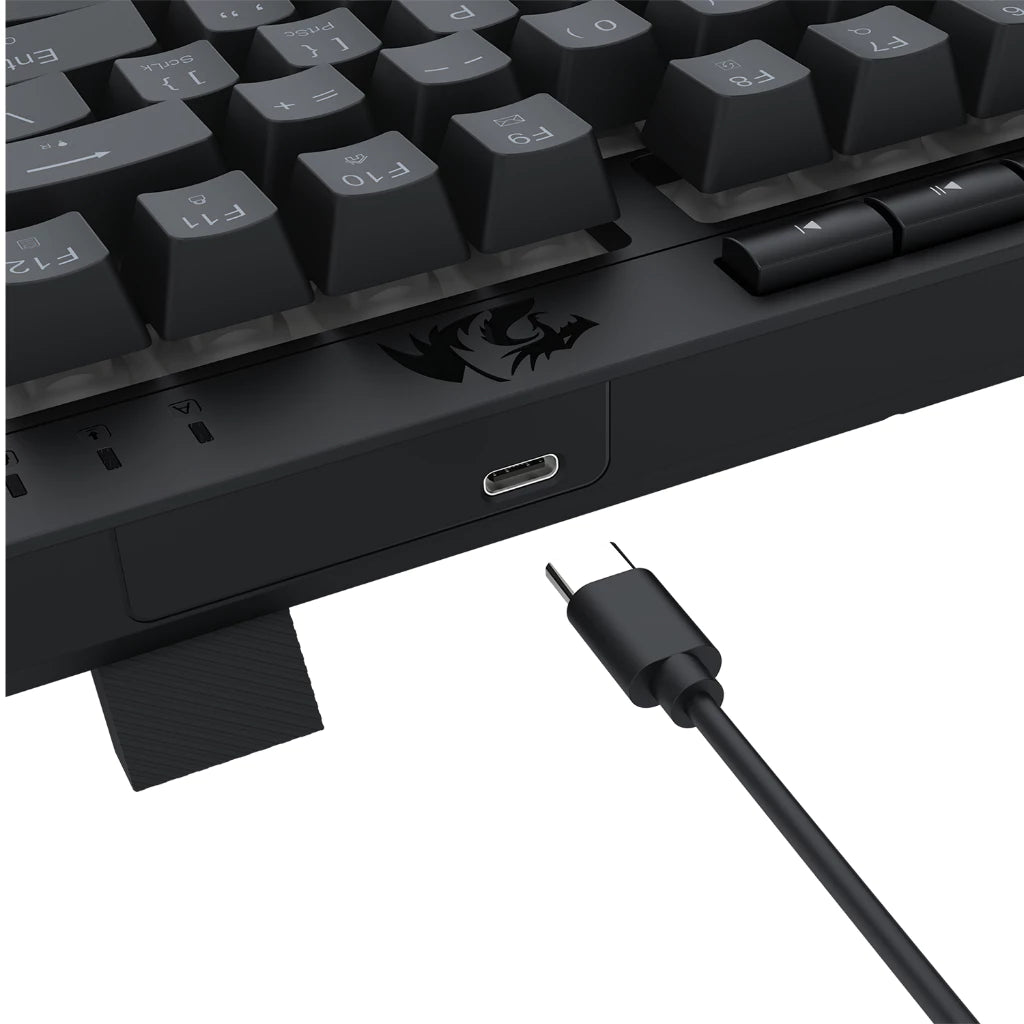 Redragon Crescent Gaming Keyboard Black (K524-RGB)