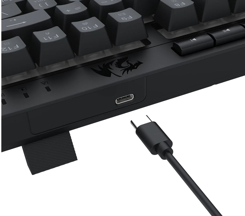 Redragon Crescent Gaming Keyboard Black (K524-RGB)