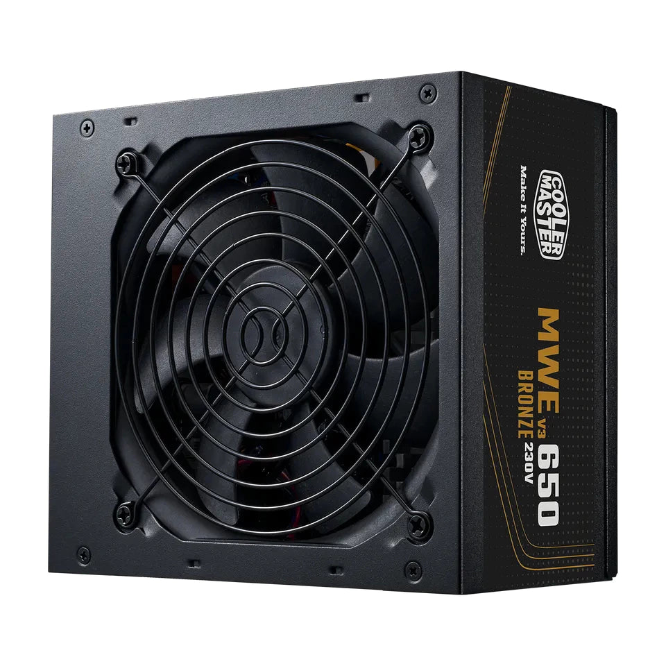 Cooler Master 650W MWE Bronze 650 V3 230V 80+ Bronze PSU MPE-6501-ACABW-3B