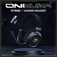 Onikuma GT839 Wireless Gaming Headset Black