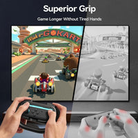 JSAUX Racing Steering Wheel For Nintendo Switch 2 GP0403 (Black)