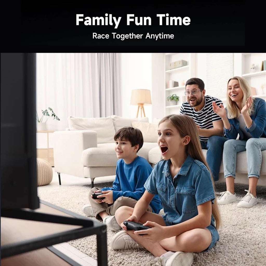 JSAUX Racing Steering Wheel For Nintendo Switch 2 GP0403 (Black)