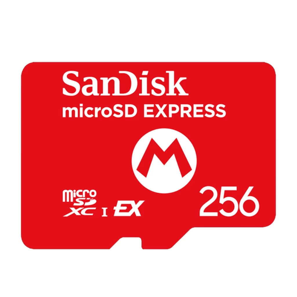 SanDisk microSD Express Card 256GB for Nintendo Switch 2 SDSQXFN-256G-GR6ZN