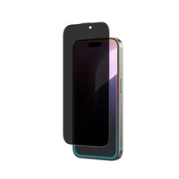 URR FAN Series Premium Privacy Tempered Glass for iPhone 16 | 15 | 14 Pro | 16+ | 15+ | 14 Pro Max | 16 Pro | 16 Pro Max
