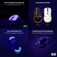 Fantech WG7V2 Crypto II Wireless Gaming Mouse