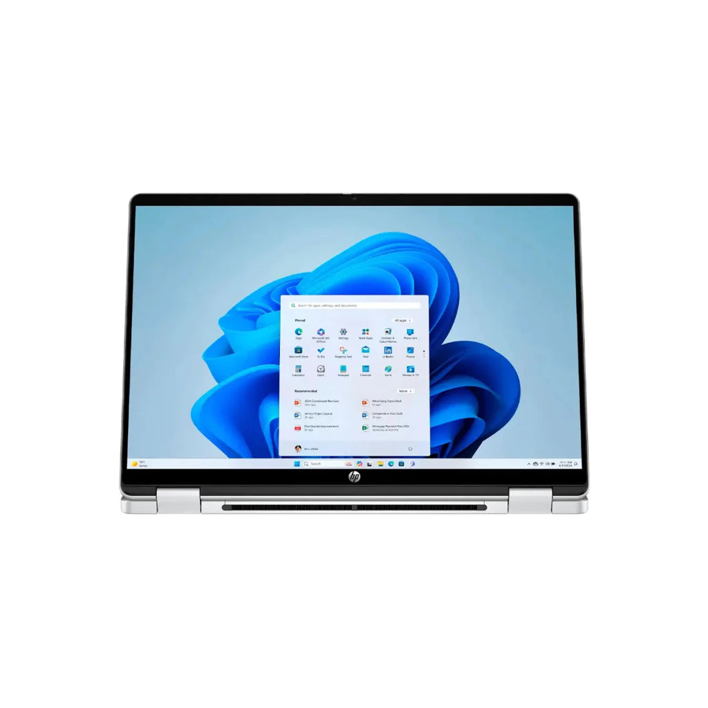 HP - OmniBook 5 Flip 2-in-1 14"" 2K Touch-Screen Intel Core 5-120U 8GB DDR5 RAM / 512GB SSD Win 11 14-fp0013dx Glacier Silver