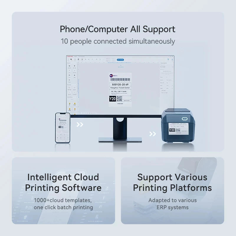 NIIMBOT K3 W Thermal Printer White