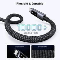 UGREEN USB Type C 2.0 Male To Type C 2.0 Male Robot 5A Data Cable (L509/35501)