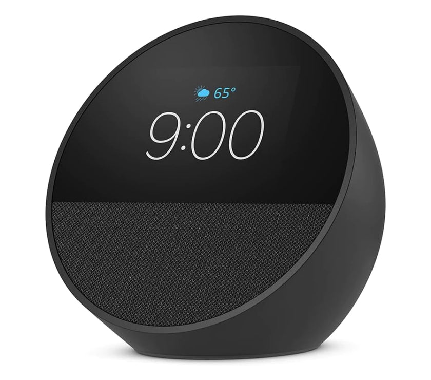 Amazon Echo Spot (2024 release), Smart alarm clock with vibrant sound