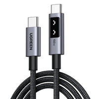 UGREEN USB Type C 2.0 Male To Type C 2.0 Male Robot 5A Data Cable (L509/35501)