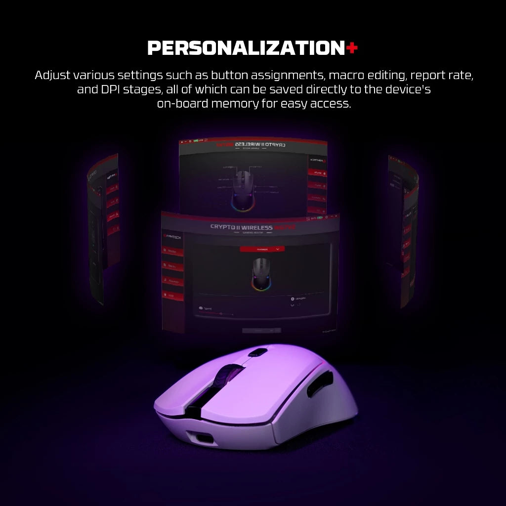 Fantech WG7V2 Crypto II Wireless Gaming Mouse