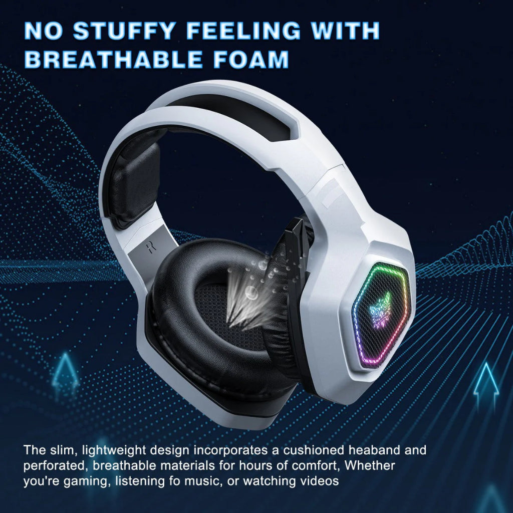 Onikuma B100 RGB Tri-Mode Gaming Headset