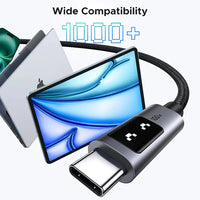 UGREEN USB Type C 2.0 Male To Type C 2.0 Male Robot 5A Data Cable (L509/35501)