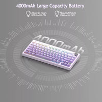 Magegee Light75 80-key Tri-mode 75% layout Mechanical Keyboard