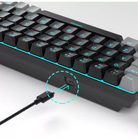 Magegee MK-BOX 68-key 65% layout Wired Mechanical Keyboard