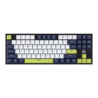 Fantech MK877S ATOM87S Mori Edition Mechanical Gaming Keyboard White Taro Switch