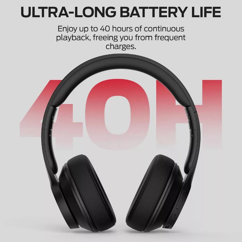 Monster Mission 100 Wireless Over-Ear Headphone MH22202 Black