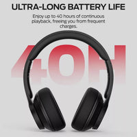 Monster Mission 100 Wireless Over-Ear Headphone MH22202 Black