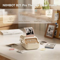 NIIMBOT B21S PRO Thermal Printer White