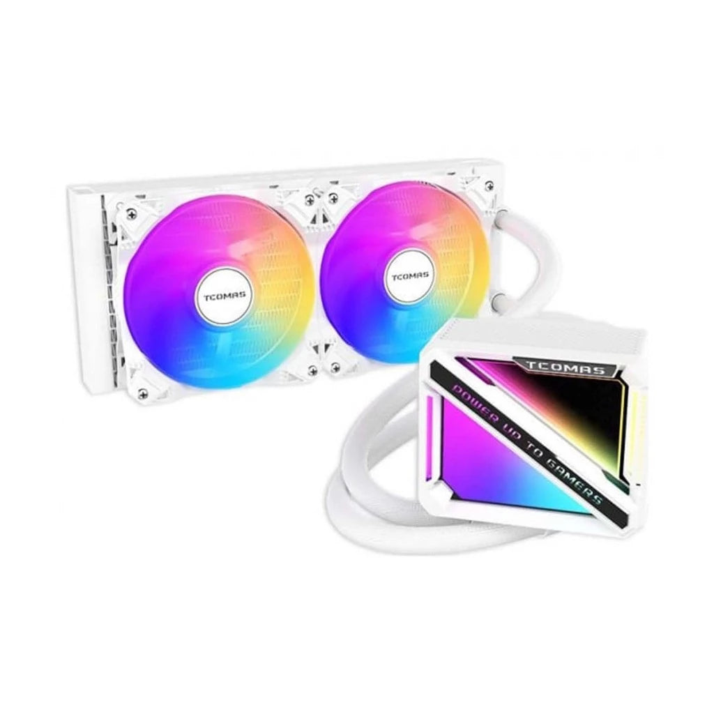 TCOMAS LE200 ARGB 240mm AIO Liquid CPU Cooler
