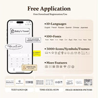 NIIMBOT D11H Thermal Printer White