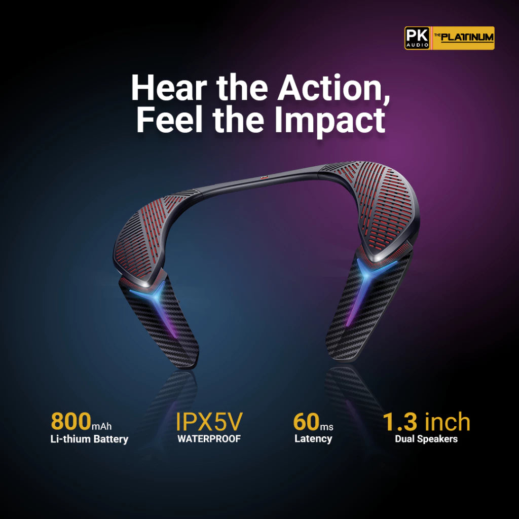 Platinum Karaoke Zuma Neckband Speaker