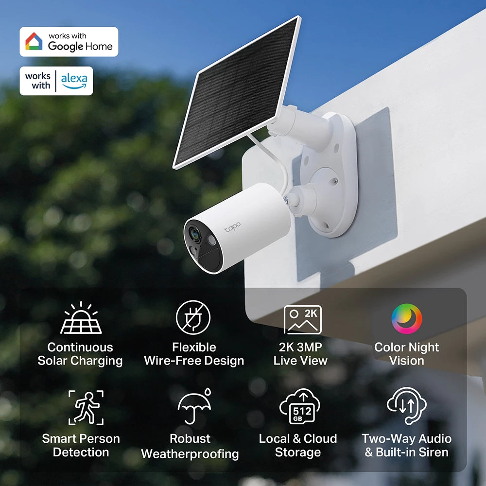 TP-Link Tapo C410 KIT Solar-Powered Security Camera Kit