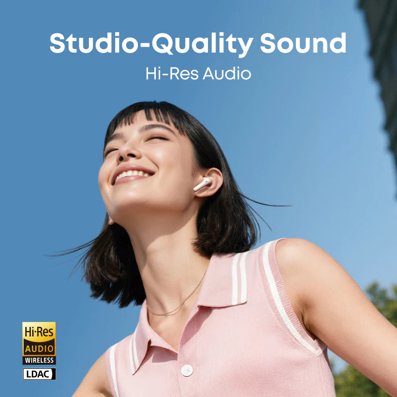 Soundcore R60i NC by Anker Adaptive Active Noise Cancellation (ANC), True Wireless Bluetooth Earbuds