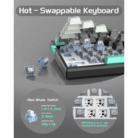 Magegee Sky81 83-key 75% layout Wired Mechanical Keyboard