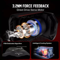 PXN Racing Wheel w/ Pedals PXN-V10 Pro