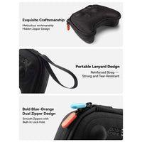 JSAUX ProFit Controller Case for Nintendo Switch Pro & Switch 2 Pro Controller Black BG0129