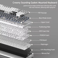 Magegee Light100 99-key Tri-mode 95% layout Mechanical Keyboard