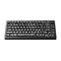 MonsGeek M1 V5 Contour Lines Aluminum Case Multi-Mode Hot-Swappable Mechanical Keyboard (Akko V3 Piano Pro Switch)