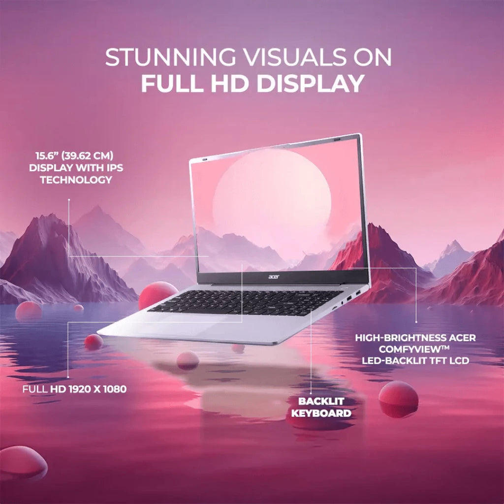 Acer Aspire AS15-42 15.6" FHD AMD Ryzen 7-7730U 16GB RAM / 512GB SSD AMD Radeon Graphics (FreeDOS)