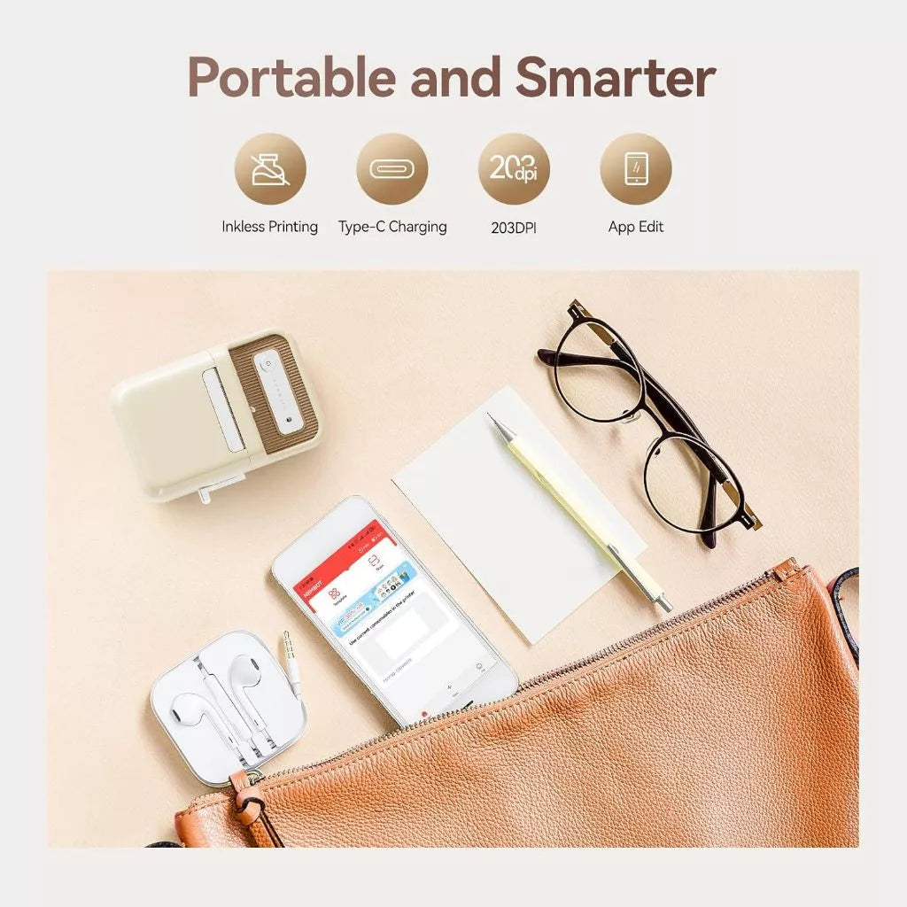 NIIMBOT B21S Thermal Printer White