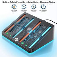 OIVO Joy-con Charging Dock for Nintendo Switch 2 (Black) (VG-SW223)